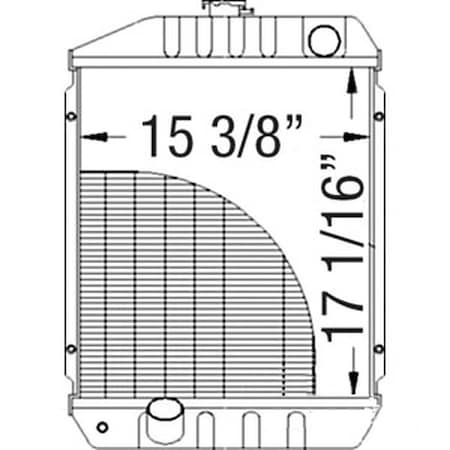 Aftermarket Radiator CH19296